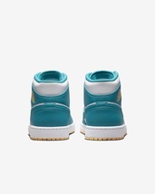 NIKE AIR JORDAN 1 MID DQ8426-400 エア ジョーダン ミッド アクアトーン US11_画像5