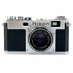 ニコン Nikon S2 + NIKKOR-H 5cm F2 ［ジャンク品］ フィルム レンジファインダーカメラ 【中古】
