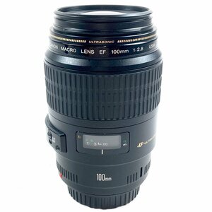 キヤノン Canon EF 100mm F2.8 MACRO USM マクロ 一眼カメラ用（オートフォーカス） 【中古】