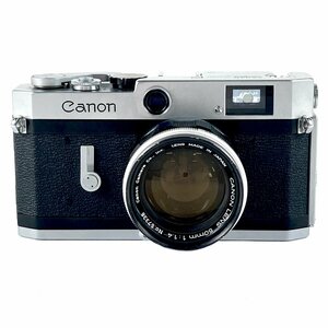 キヤノン Canon P + 50mm F1.4 Lマウント L39 フィルム マニュアルフォーカス 一眼レフカメラ 【中古】