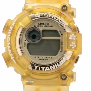 【ジャンク品】カシオ CASIO G-SHOCK フロッグマン WCCS 世界サンゴ礁保護協会オフィシャルモデル 腕時計 【中古】
