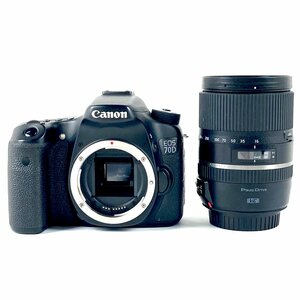 キヤノン Canon EOS 70D + タムロン 16-300mm F3.5-6.3 Di II VC PZD デジタル 一眼レフカメラ 【中古】