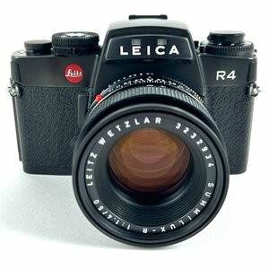 ライカ LEICA R4 + SUMMILUX-R 50mm F1.4 ズミルックス 3-CAM ［ジャンク品］ フィルム マニュアルフォーカス 一眼レフカメラ 【中古】