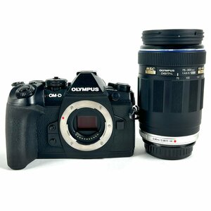 オリンパス OLYMPUS E-M1 Mark II + M.ZUIKO DIGITAL ED 75-300mm F4.8-6.7 デジタル ミラーレス 一眼カメラ 【中古】