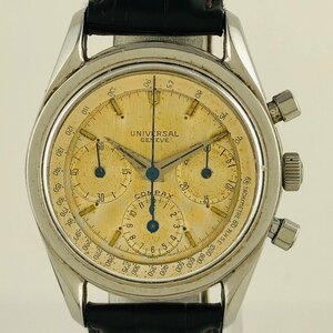 【ジャンク品】ユニバーサル・ジュネーブ Universal Genve コンパックス 1960年代の傑作 腕時計 手巻き 【中古】