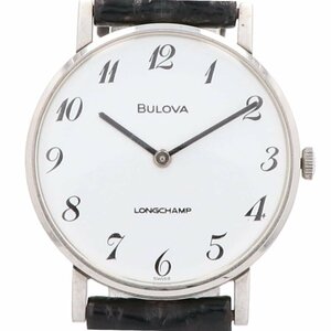 【ジャンク品】BULOVA ロンシャン レアモデル 腕時計 手巻き 【中古】