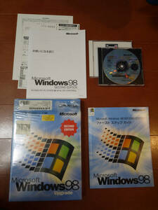 Windows98SE (Second Edition) アップグレード版 CD-ROM版（プロダクトキー付き）