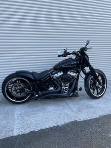  Yahoo auc immediately successful bid large power 2020 year Harley break out FXBRS1870 Softail break out 114 full rental m air suspension low running car 