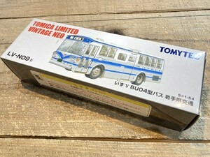 トミカ 1/64 TLV-N09b いすゞ BU04型バス 岩手県交通 シルバー×ブルー 213772 ※まとめて取引・同梱不可 [37-7621]