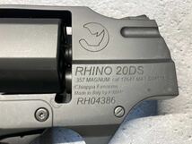 (2Bp)キアッパ ライノ 200DS ブラックスチール レジン 3Dプリンター 無可動 モデルガン 完成品 Chiappa Rhino マテバ リボルバー_画像7