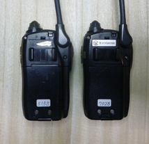 KENWOOD 特定小電力トランシーバー UBZ-Lj20 ２台 中古_画像5