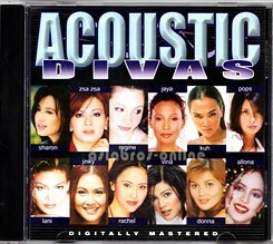 A64463●フィリピン CD 『acoustic divas v.a. sharon zsazsa regine jaya kuh pops ほか』（中古 訳あり ポップス 良品＋）