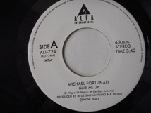 8042【EP】MICHAEL FORTUNATI マイケル・フォー・チュナティ／ギヴ・ミー・アップ_画像3