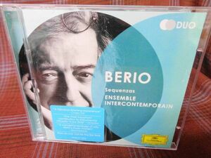 A#3220◆2CD◆ ベリオ ： セクエンツァ アンサンブル・アンテルコンタンポラン Berio: Sequenzas Ensemble Intercontemporain 477 9565