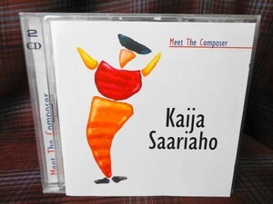 A#3099*◆2CD◆ カイヤ・サーリアホ Meet The Composer KAIJA SAARIAHO Finlandia Records 3984-23407-2