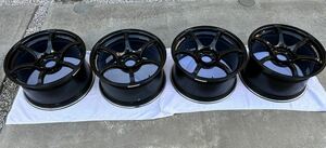 希少 ADVAN Racing RG3 18インチ10J＋35 pcd114.3 アドバンレーシング Yokohama wheel ヨコハマホイール　RG-3