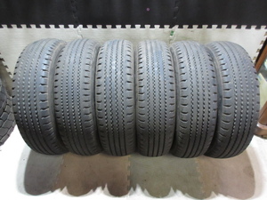 中古タイヤ　205/70R16　ヨコハマ　LT RADIAL MY817　8ｍｍ　2022年式　6本セット