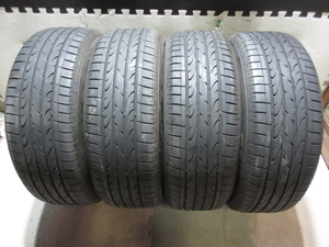 中古タイヤ　225/55R18　ブリヂストン　DUELER H/P SPORT　7分山　2020年式　4本セット