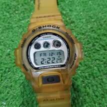 CASIO カシオ G-SHOCK 腕時計 DW-6900K 動作確認済み 電池交換済み 時計 デジタル 第5回イルクジ イルカクジラ会議 I.C.E.R.C_画像1