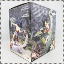 【 美品 】 ワンダーウーマン VS ヒドラ ミニスタチュー DCダイレクト WONDER WOMAN AND SERPENTS MINI STATUE HA121107_画像3