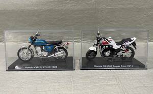 ◆◆ 京商 PAO FENG 1/24 ホンダ CB750K0＆CB1300SF 本体未開封 中古現状で　検）旧車