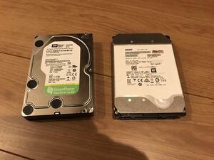 ジャンク　HGST 10TB WD 2TB セット