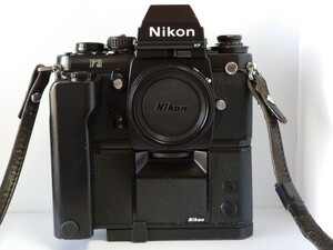 Nikon F3 HP + モータードライブMD-4 + 三脚アダプターAH-2 F3使用説明書付き 送料無料