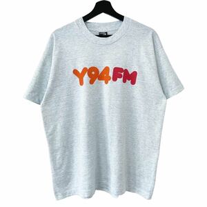 ■激レア■90s USA製 Y94FM NY ラジオ 企業 Tシャツ XL 00s USA製 ビンテージ