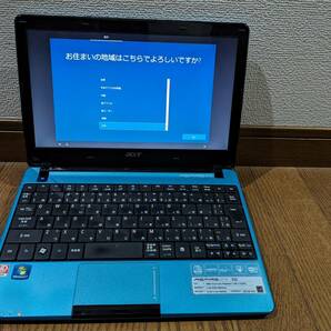 acer ASPIRE one 772/11.6インチ/AMD Dual-Core C-50/1.00GHz/4.00GB/Win10HE/SSD128GBの画像7