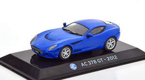 即決★ドイツスーパーカーコレクション1/43AC378GT-2012ブルー★