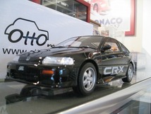 ★NewOTTOモデル1/18ホンダ CR-X PRO2 無限 1989(ブラック)_画像2