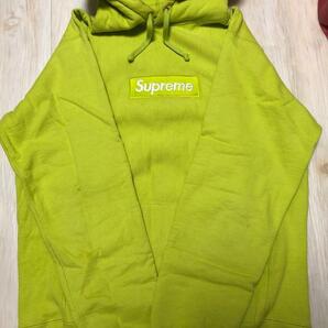 Supreme Box Logo hooded Sweatshirt パーカー 2012FW asid green lime green travis scott ボックスロゴ シュプリーム パーカー フーディ