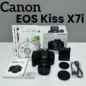 【完動品】 Canon EOS Kiss X7i EF-S 18-55mm