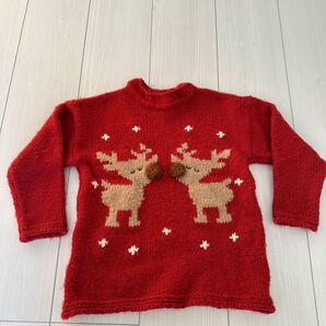 クリスマスセールZARA 110サイズ クリスマス セーター トナカイ