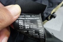 RSタイチ　【RSJ-717】　モトレックウインターパーカ　ブラック　サイズXXL_画像7