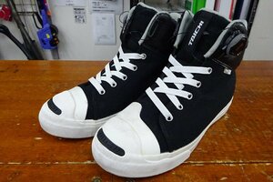 RS Taichi [RSS009] Out Dry Boa Riding Shoes Black/White Size 24.0㎝