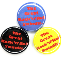 25ｍｍ 3色有 缶バッジ SEX PISTOLS セックスピストルズ The Great Rock ’n’ Roll Sid Vicious PIL John Lydon_画像1