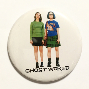 デカ缶バッジ 58mm ゴーストワールド GHOST WORLD ダニエル・クロウズ ジョン・マルコヴィッチ