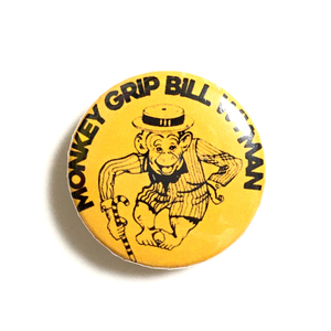 缶バッジ 25mm Bill Wyman ビルワイマン Monkey Grip モンキーグリップ　Rolling Stones ローリングストーンズ