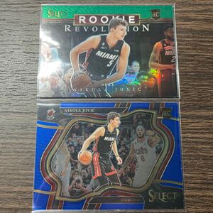 Panini NBA カード ニコラヨビッチ　select prizm Rookie court side Heat Miami RC ルーキー