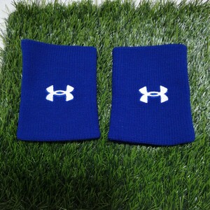 UNDER ARMOUR Under Armor бейсбол напульсник синий blue не использовался товар 