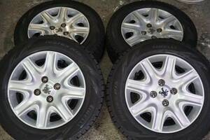 深溝８分～ ピレリー ICE ASIMMETRICO プラス 185/65R15 プジョー純正 スチール 15in 6J +23 PCD108 207 208 シトロエンC3 *871s