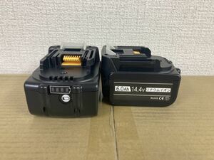 2個セット 新品 BL1460B マキタ 互換バッテリー 14.4V 6.0Ah ４段階 残量表示 BL1460 BL1450 BL1440 BL1430対応 ②