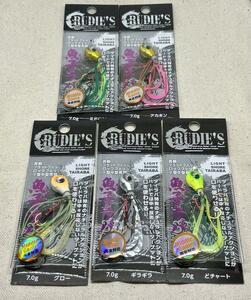 ルーディーズ 魚子ラバ 7g 5個セット 未開封 RUDIE’S