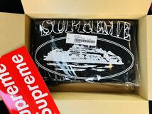 2023FW Supreme Corteiz Rules The World Tee シュプリーム コーテイズ ルール ザ ワールド Tシャツ 新品未使用 Mサイズ ブラック 黒_画像1