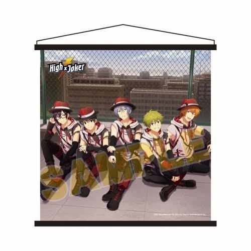 アイドルマスターSideM 18 High×Joker タペストリー THE IDOLM@STER SideM グッズ 秋山隼人 冬美旬 榊夏来 若里春名 伊瀬谷四季