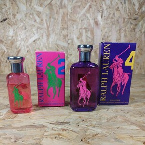 1円〜/説明必読/RALPH LAUREN/ラルフローレン/香水/フレグランス/THE BIG PONY COLLECTION/2点/2番/4番/箱付/レディース/支払い期限あり