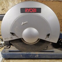 1円〜/説明必読/RYOBI/リョービ/切断機/C-12NA/2000年製/電動工具/カッター/丸ノコ/動作確認済/現状品/発送規定あり_画像2