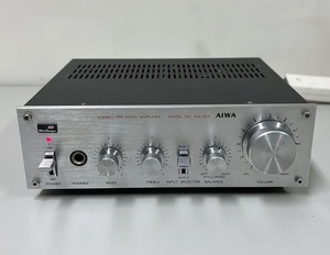 AIWA　STEREO AMPLIFIER　ステレオアンプ　プレメインアンプ　AA-15X　　中古