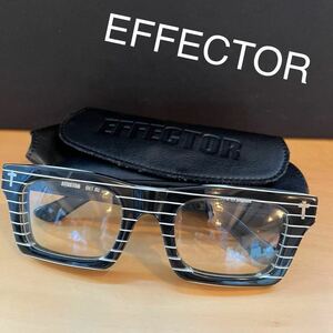 【EFFECTOR】 EFFECTOR DIET BUTCHER SLIM SKIN コラボモデル　眼鏡 ケース付き　エフェクター